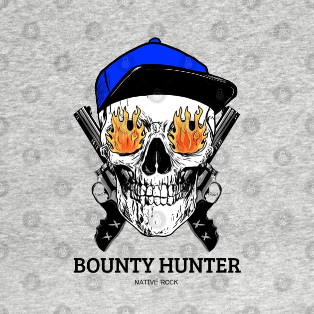 Bounty Hunter Blue Hat by Native Rock